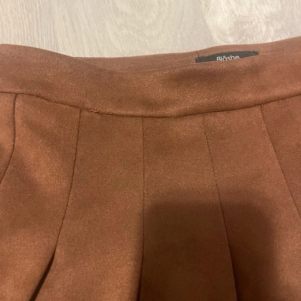 & Other Stories Chocolate‎ Brown Skater Skirt